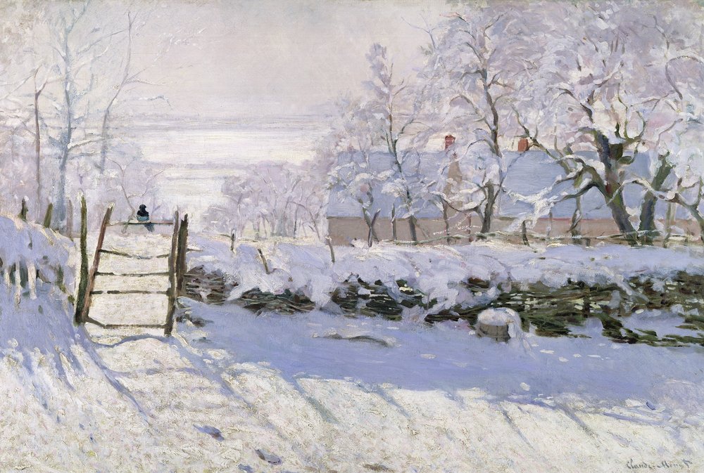 La urraca de Claude Monet