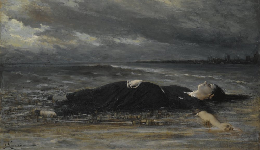 Ofelia de Constantin Emile Meunier
