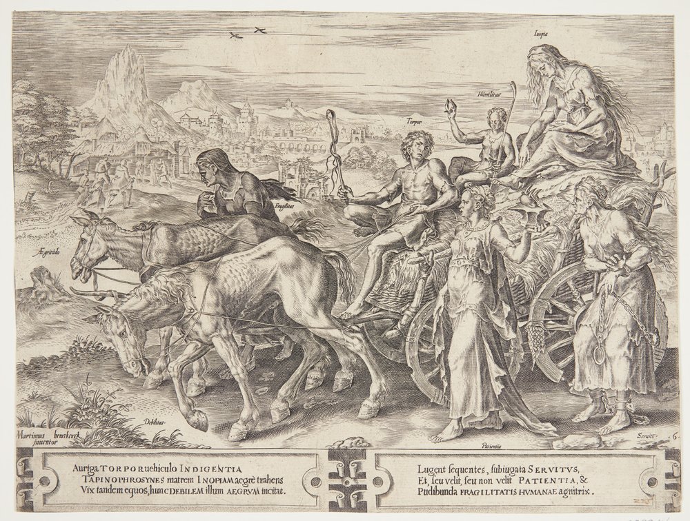 El triunfo del deseo de Cornelis Cort