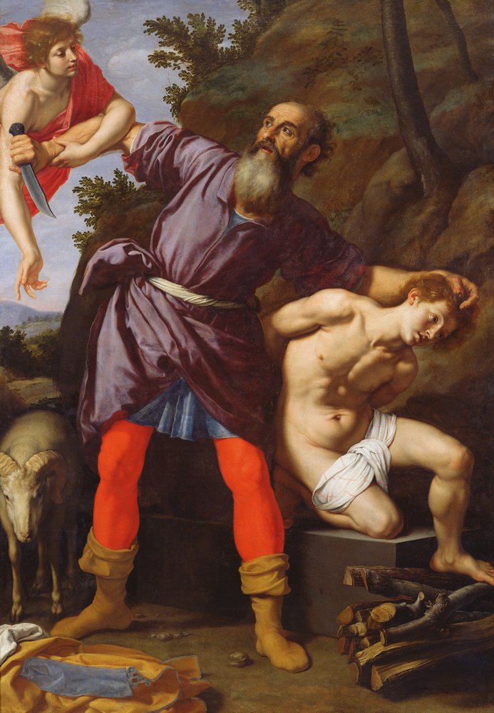 El sacrificio de Abraham de Cristofano Allori