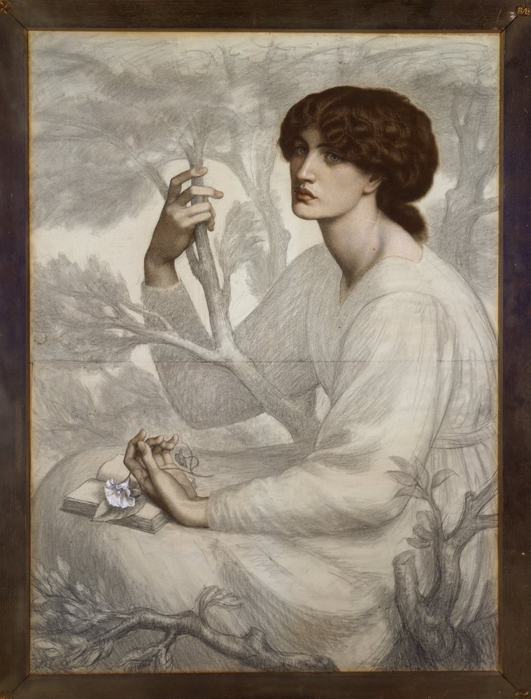 El ensueño, siglo XIX de Dante Gabriel Charles Rossetti