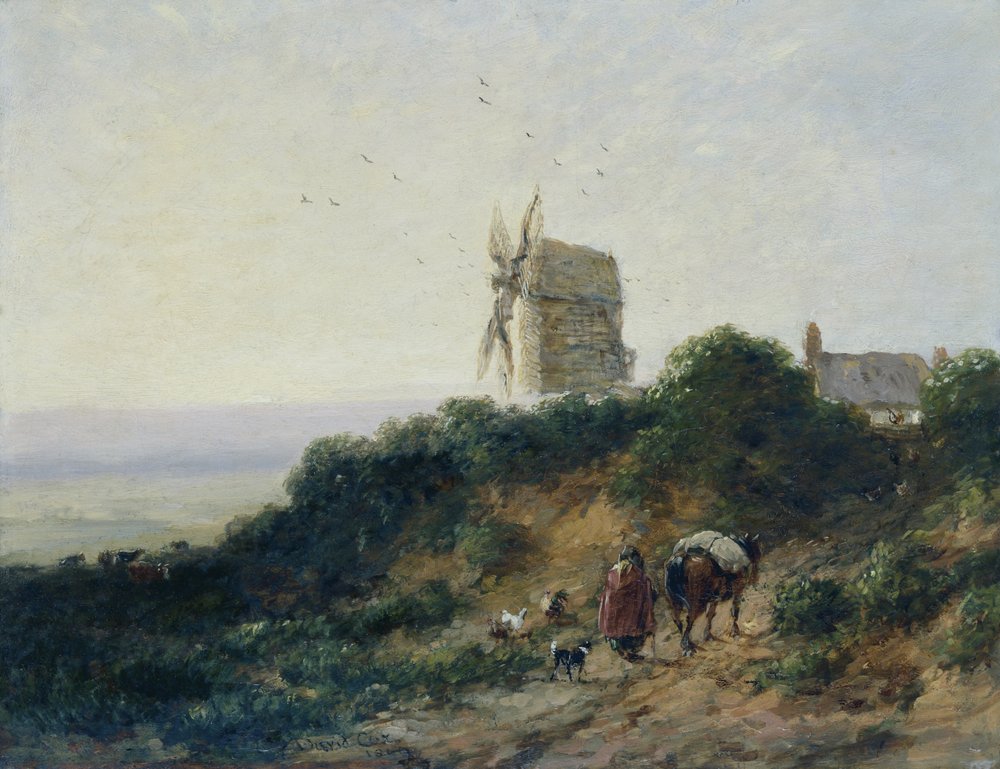 El camino al molino de David Cox