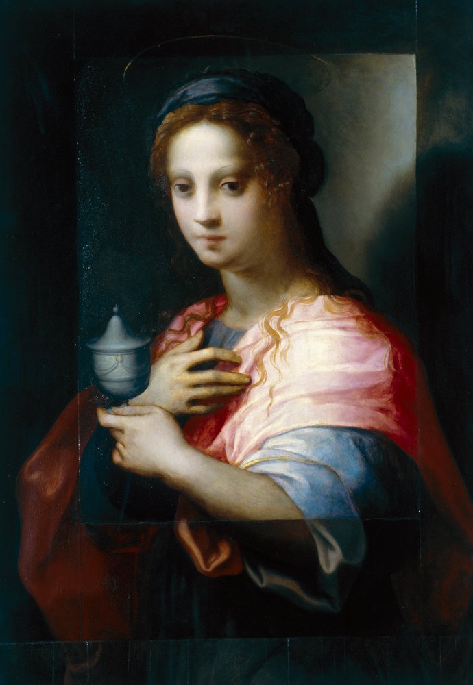 María Magdalena, 1510-27 de Domenico Puligo
