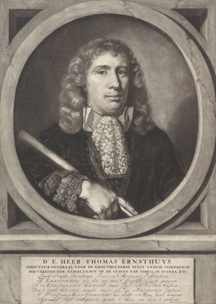 Retrato de Thomas Ernsthuys de Dutch School