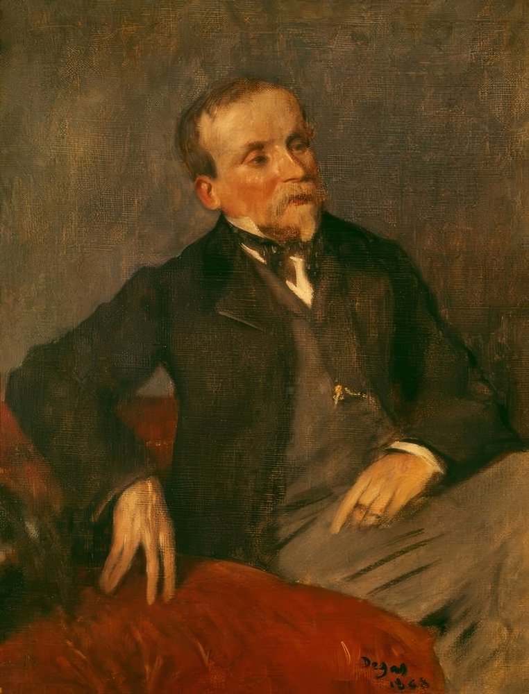 Evariste de Valernes (1816-1897) pintor y amigo del artista de Edgar Degas