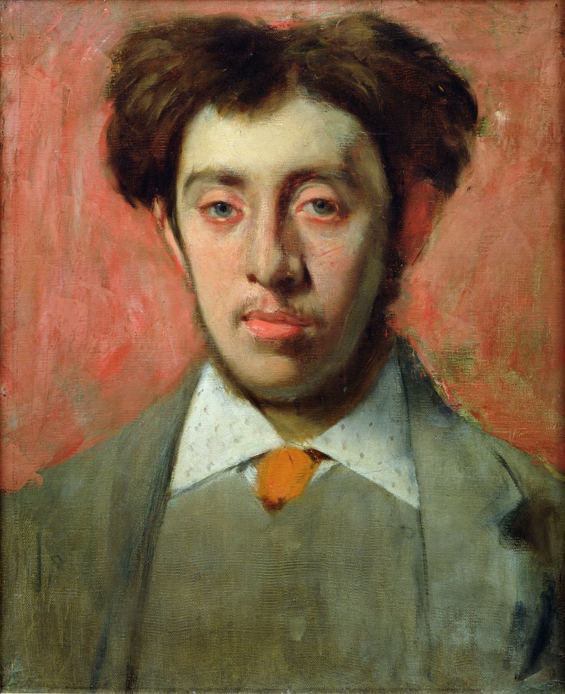 Retrato de Albert Melida de Edgar Degas