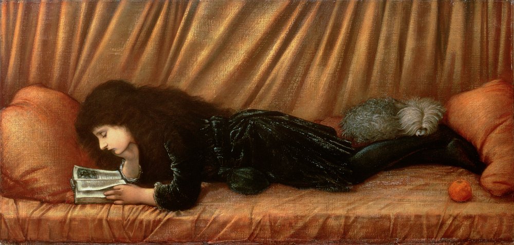 Retrato de Katie Lewis, 1886 de Edward Burne-Jones