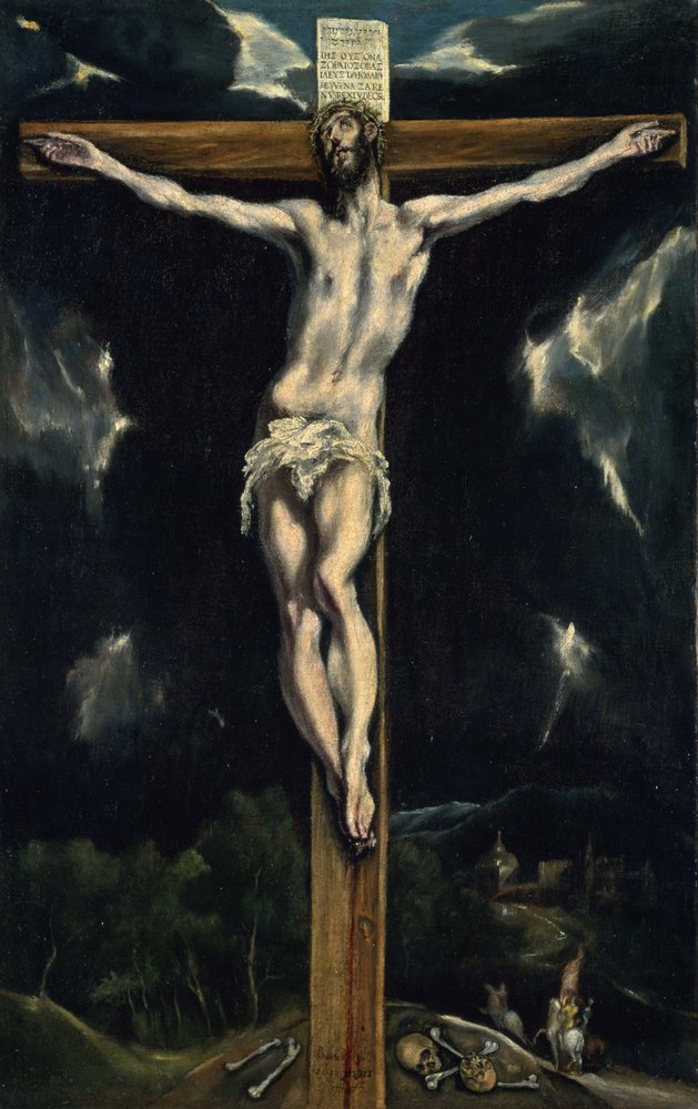Cristo en la cruz de El Greco