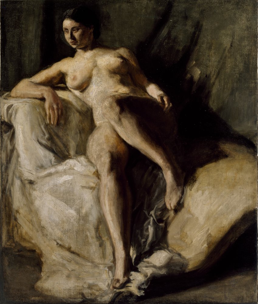 Figura femenina sentada, 1906 de Elinor Proby Adams