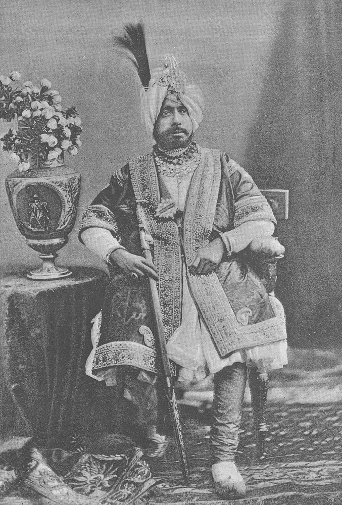 Maharajá Pratap Singhji de Jammu y Cachemira de English Photographer
