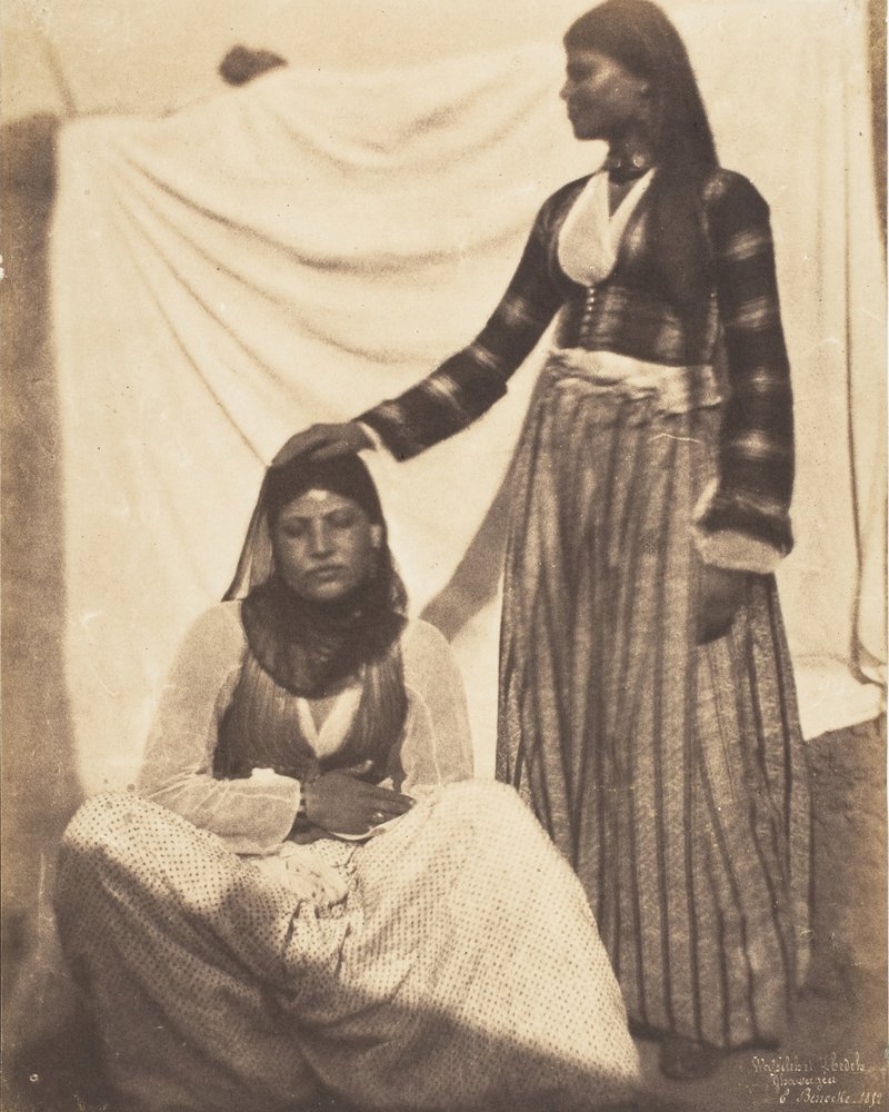 Wassileh y Lhedeh, Ghawagea, 1852 de Ernest Benecke