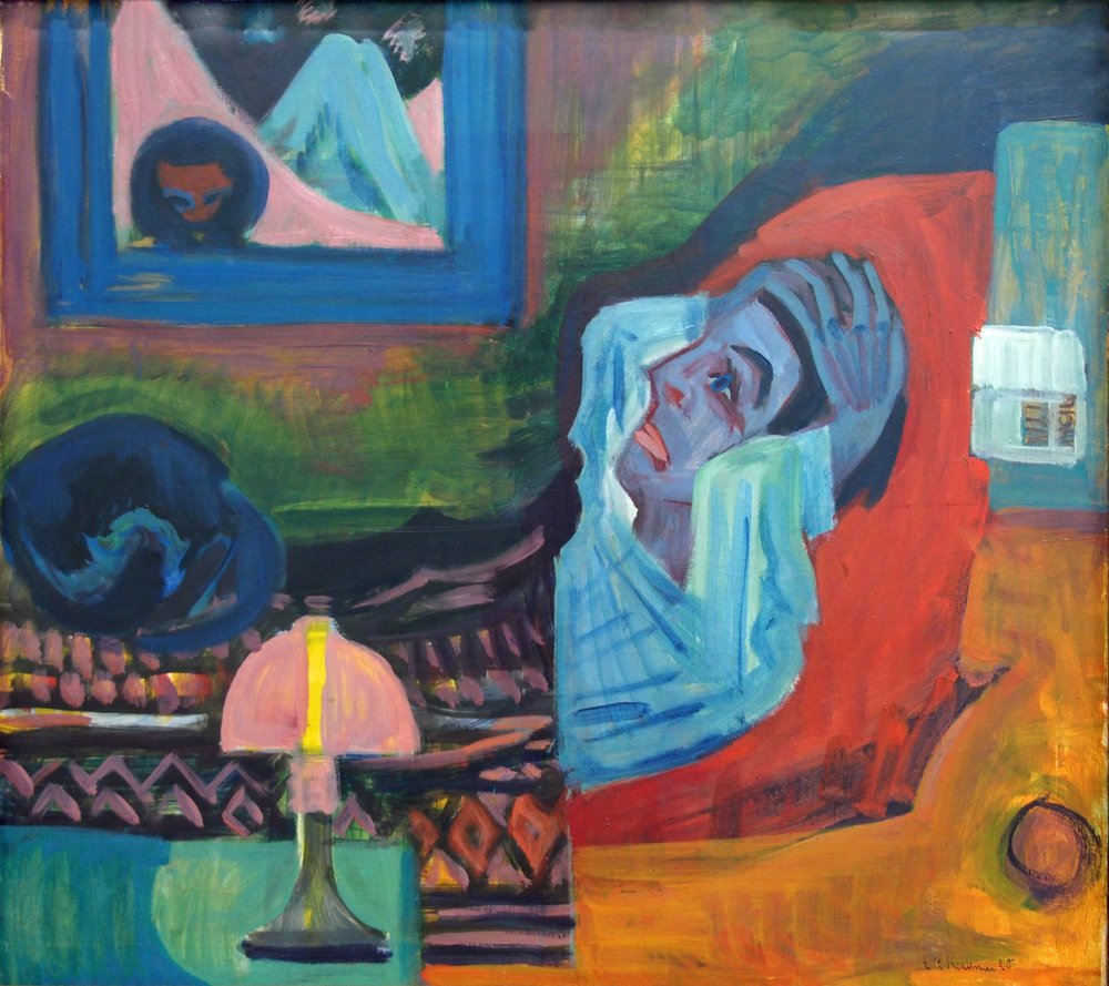 El Enfermo de Ernst Ludwig Kirchner