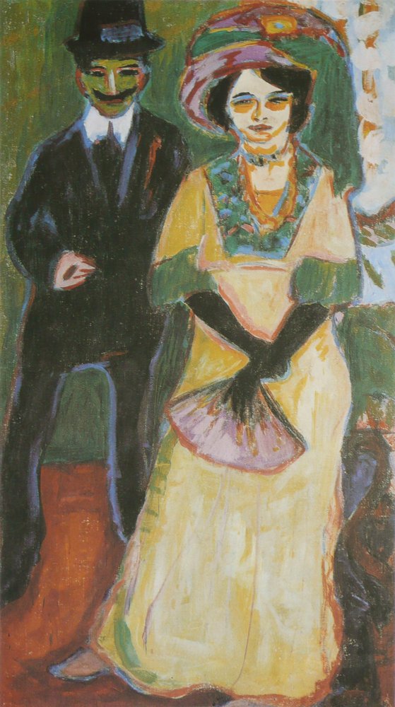 Dodo y su hermano de Ernst Ludwig Kirchner
