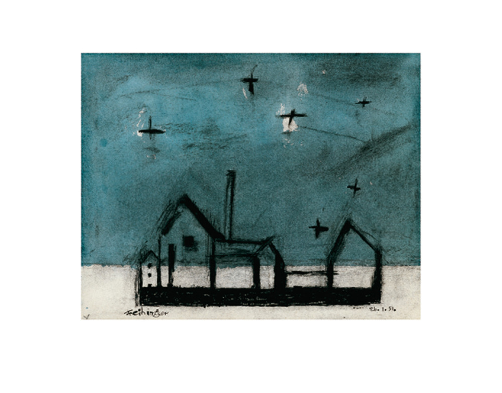 Paisaje nocturno (KI.2) de Feininger Lyonel