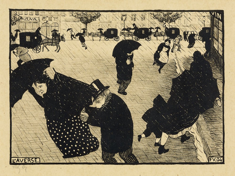 París intenso, 1893-94 de Felix Edouard Vallotton