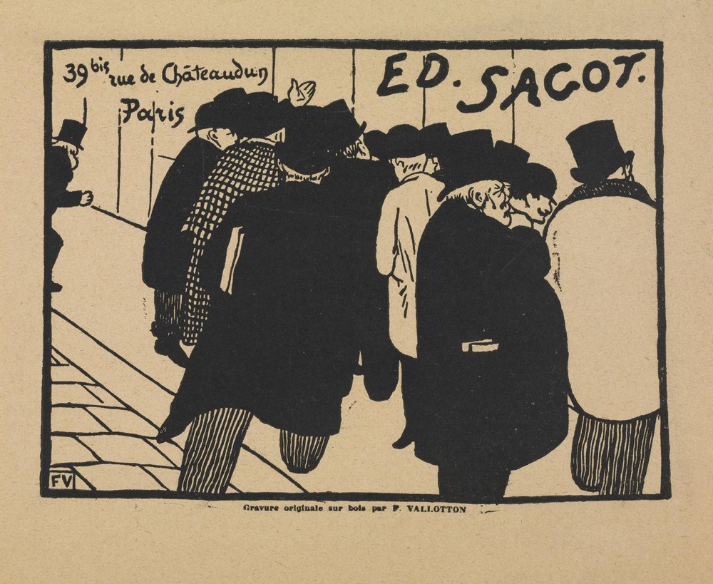Aficionados a las impresiones de Felix Edouard Vallotton