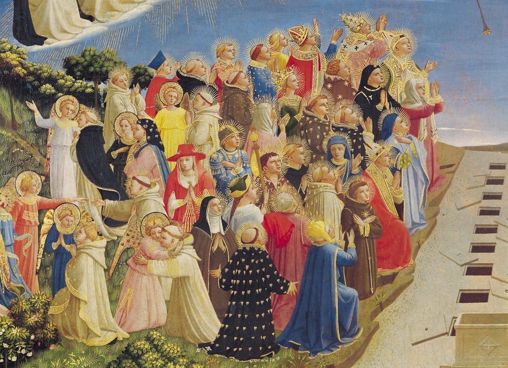 El Juicio Final (detalle) de Fra Angelico