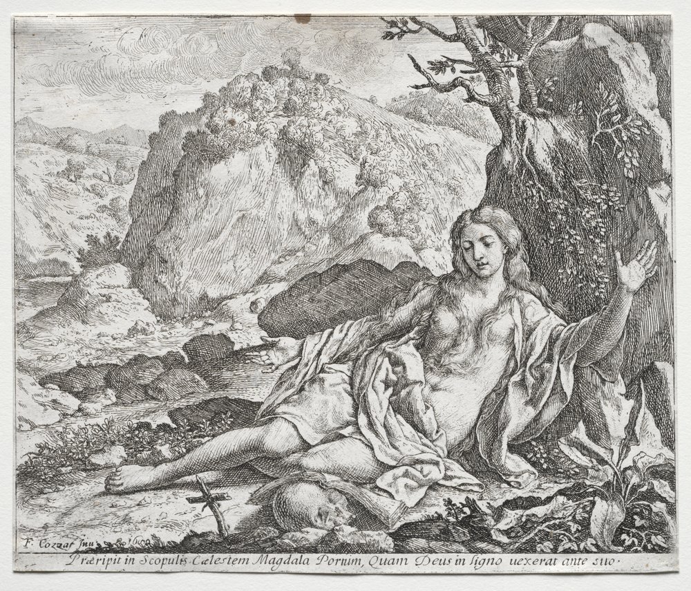 The Penitent Magdalen de Francesco Cozza