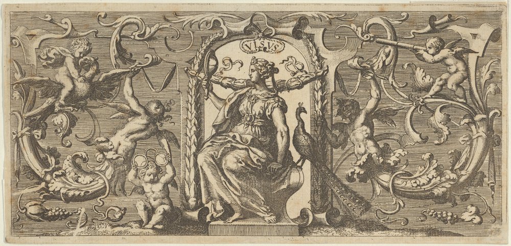 Vista Visus, de Quinque Sensuum Cinco Sentidos, ca. 1655 de Francis Cleyn
