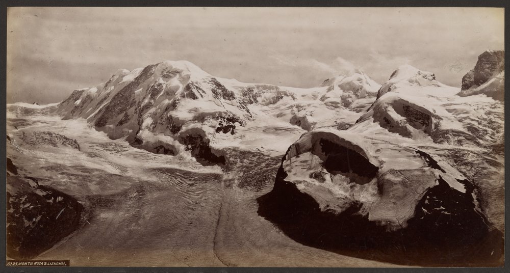 Monta Rosa y Lyskamm de Francis Frith