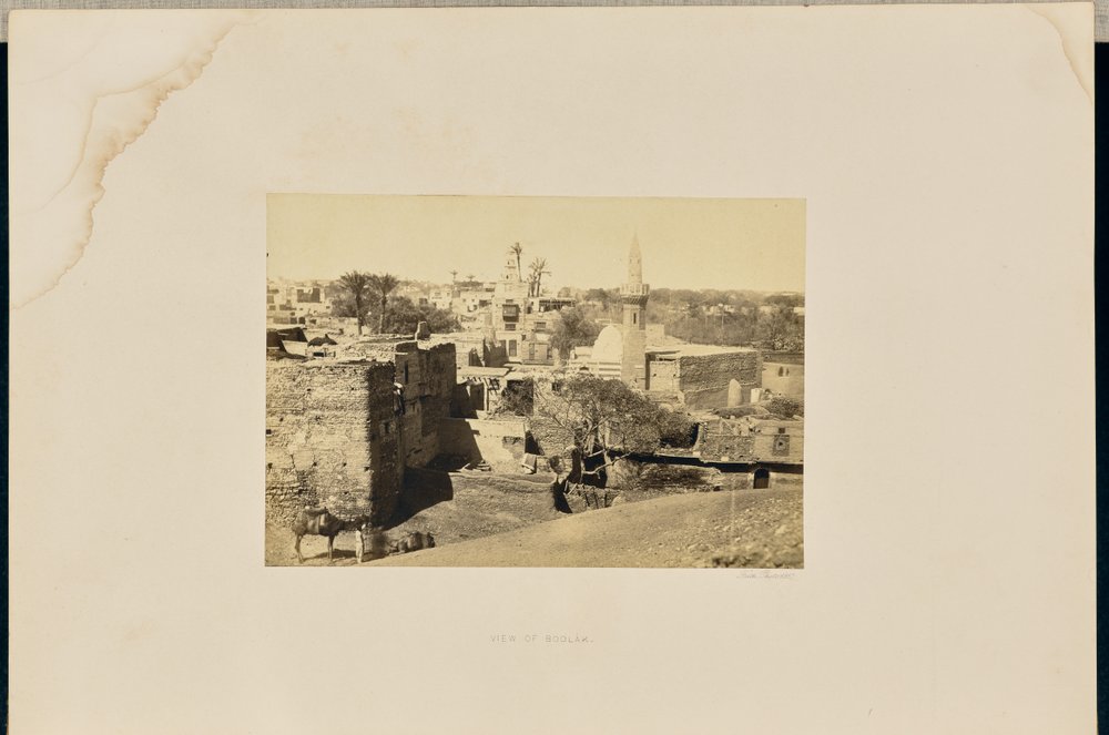 Vista de Boolak de Francis Frith