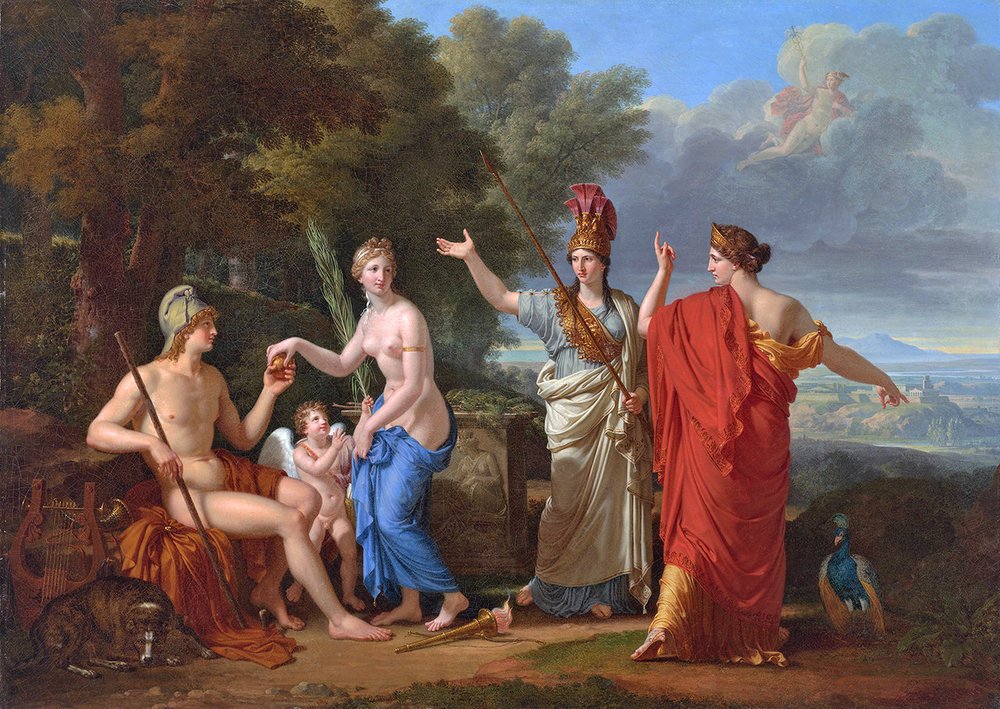 El juicio de Paris de Francois-Xavier Fabre