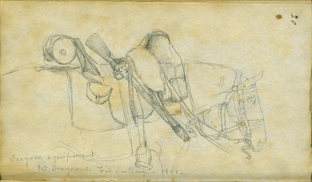 Equipo de dragón, 1851 de Frank Blackwell Mayer
