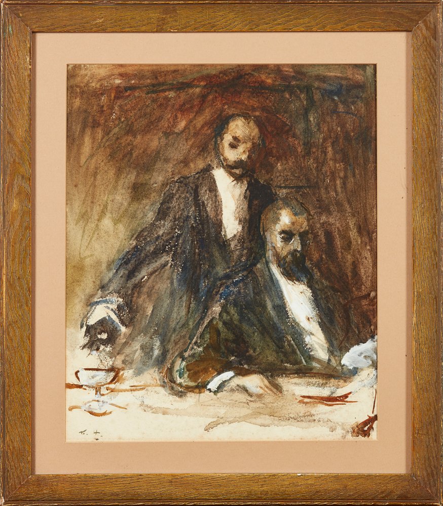 ¿Otro vaso, señor? de Frank Holl