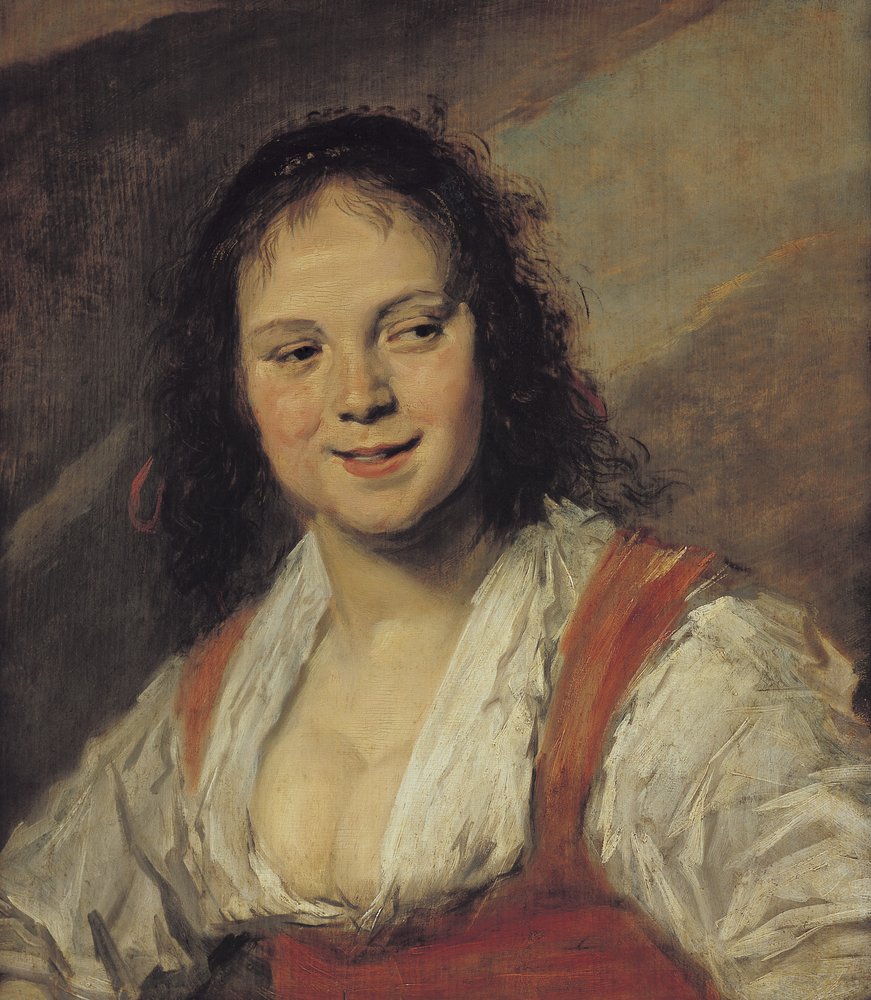 La gitana, hacia 1628-30 (panel) de Frans Hals