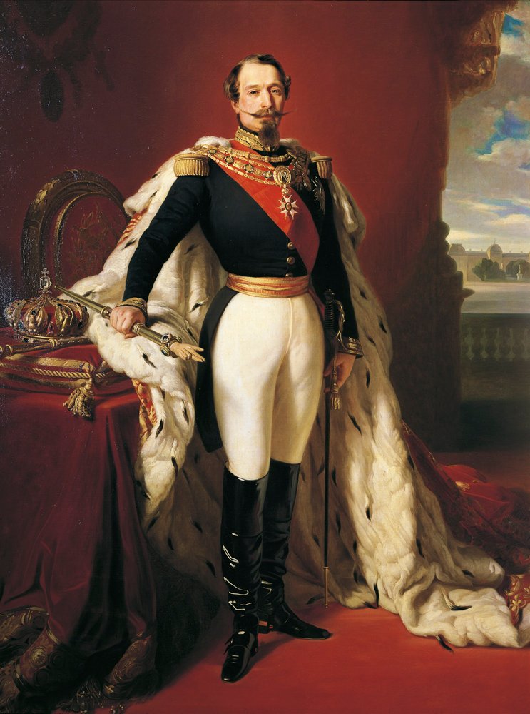 Retrato de Napoleón III (Louis Napoleón Bonaparte),