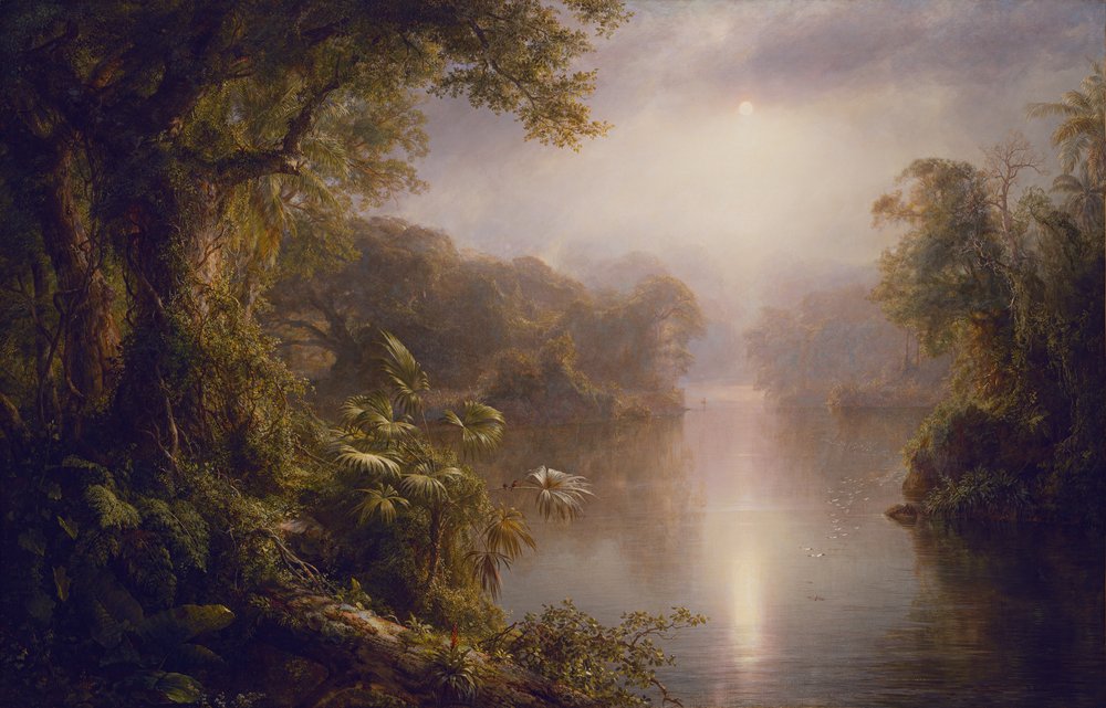 El río de luz de Frederic Edwin Church