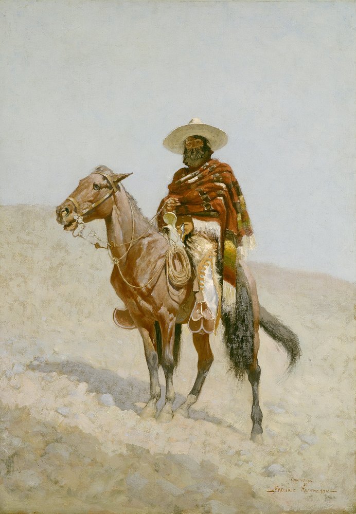 Un Vaquero Mexicano de Frederic Remington