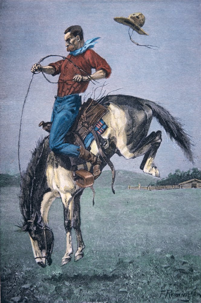 Bronco-Buster de Frederic Remington