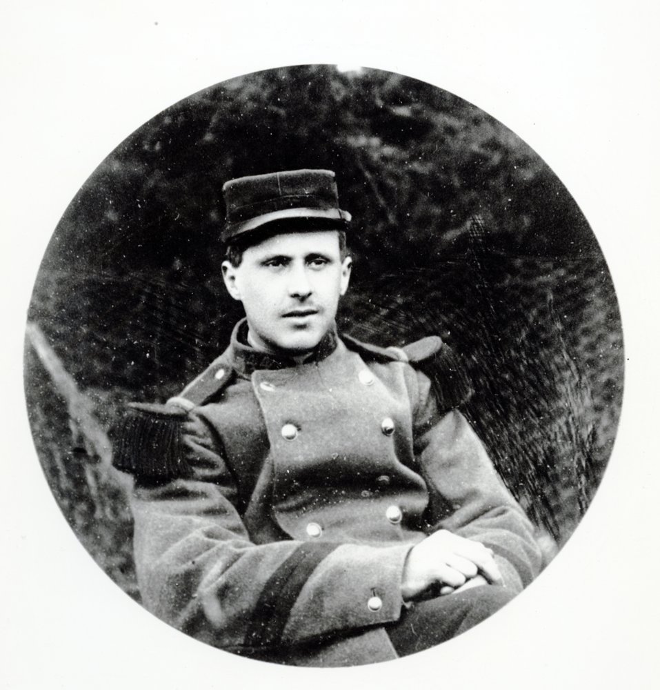 Jules-Andre Peugeot, primer soldado francés muerto en la Primera Guerra Mundial el 2 de agosto de 1914 de French Photographer