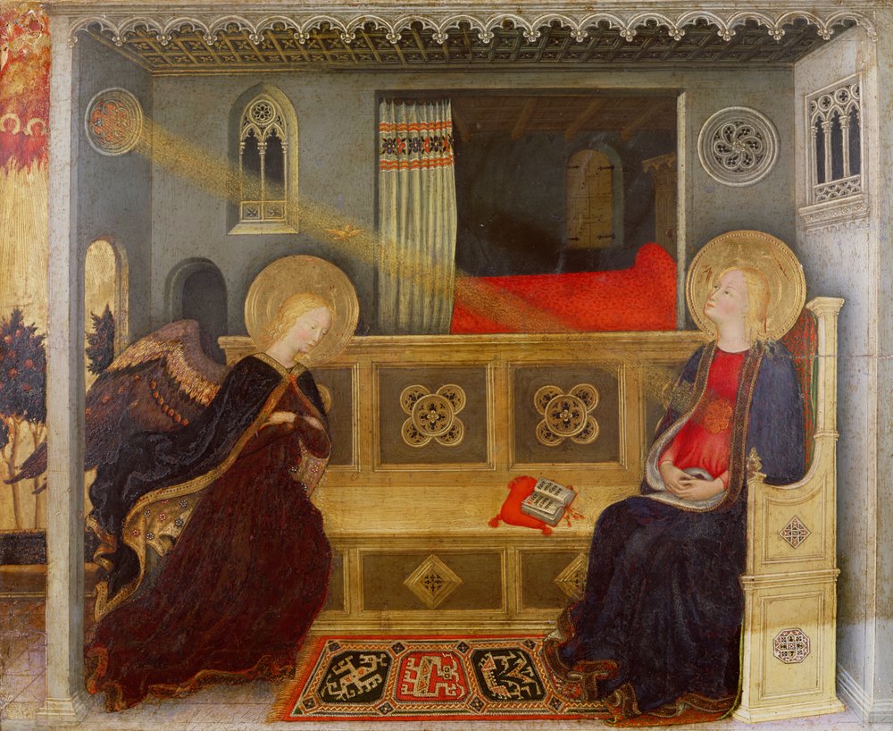 La Anunciación, c.1419 de Gentile da Fabriano
