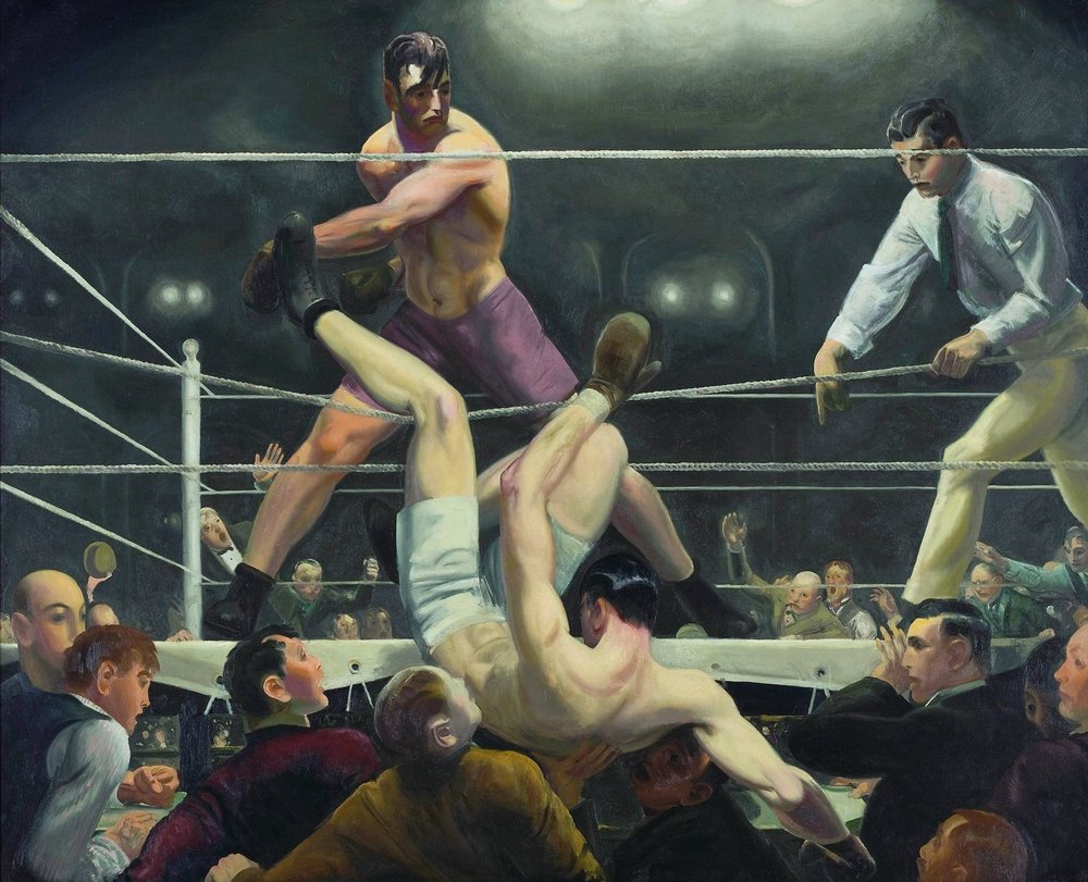 Dempsey y Firpo de George Wesley Bellows