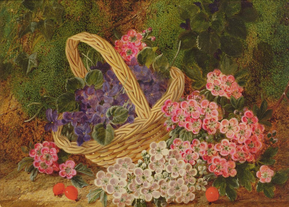 Cesta de flores de George Clare