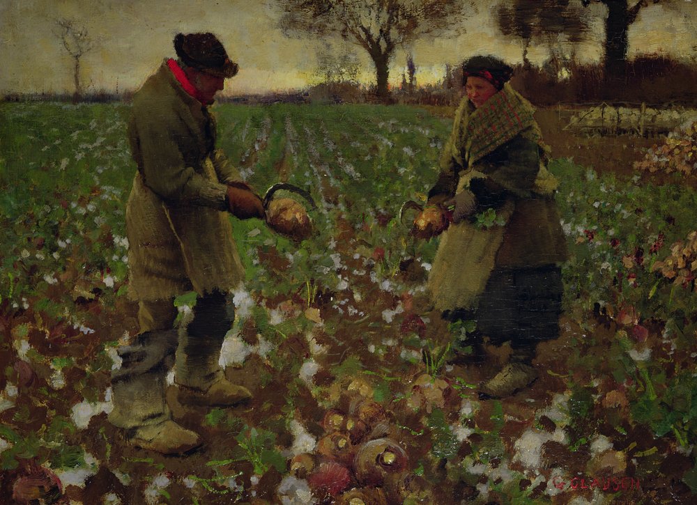 Diciembre de George Clausen