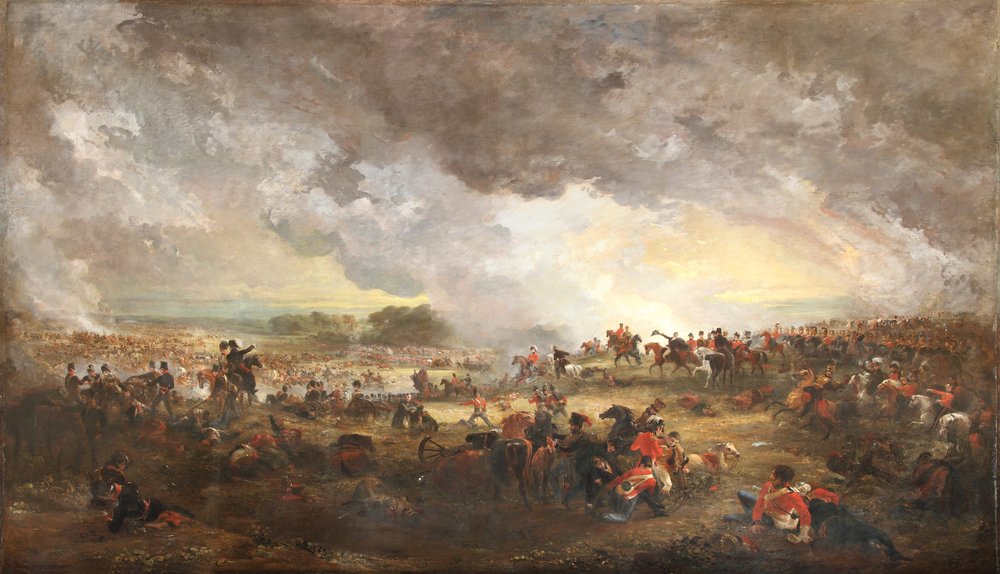 La Batalla de Waterloo | George Jones | Impresión de arte