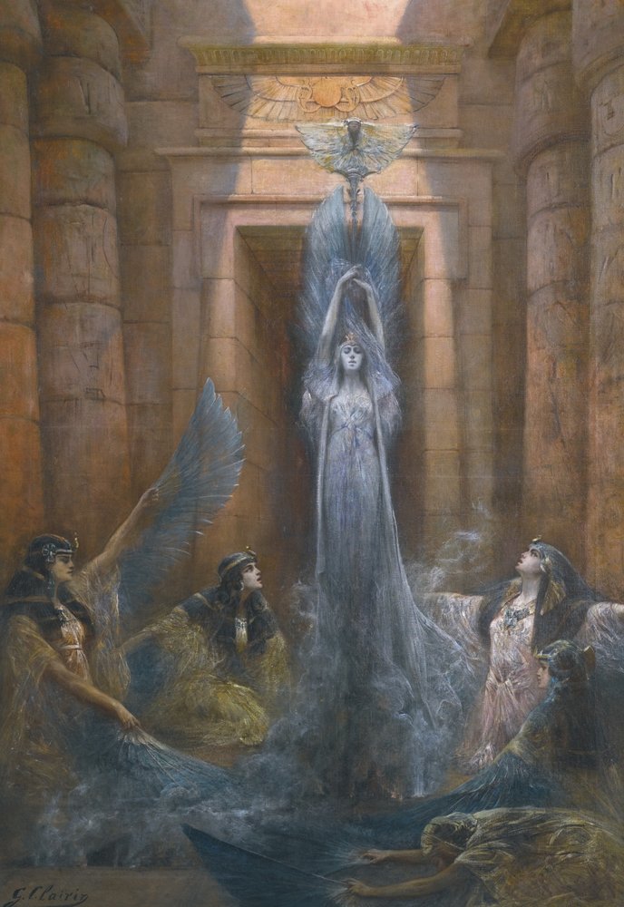 La diosa Neith de Georges Clairin