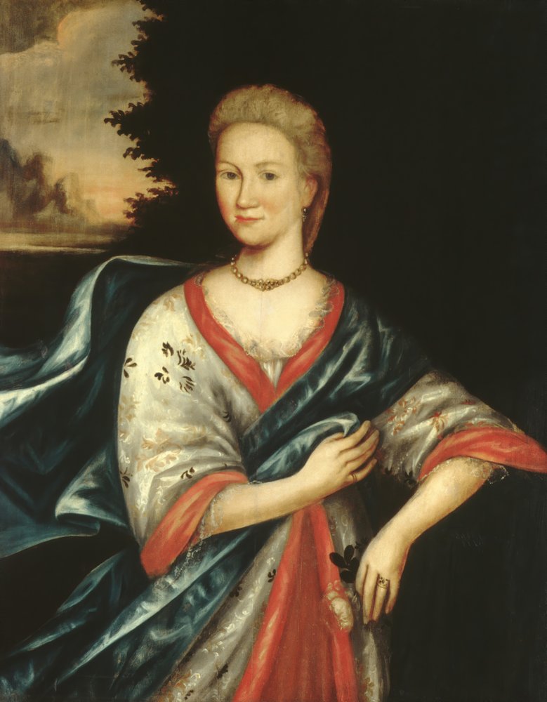 Retrato de una dama, ca. 1710 de Gerrit Duyckinck