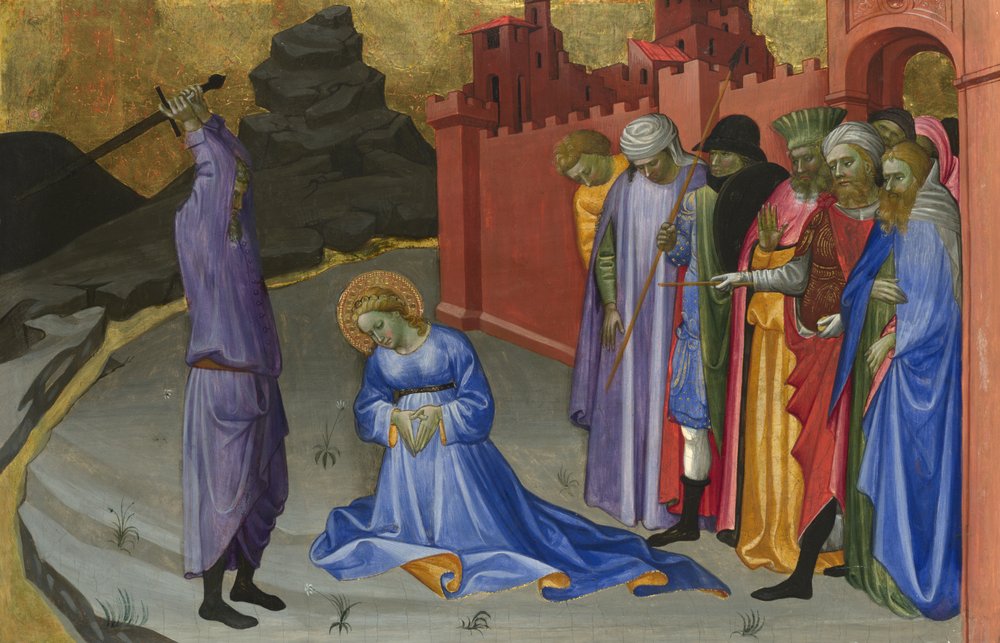 La decapitación de Santa Margarita, c.1410 de Gherardo Starnina