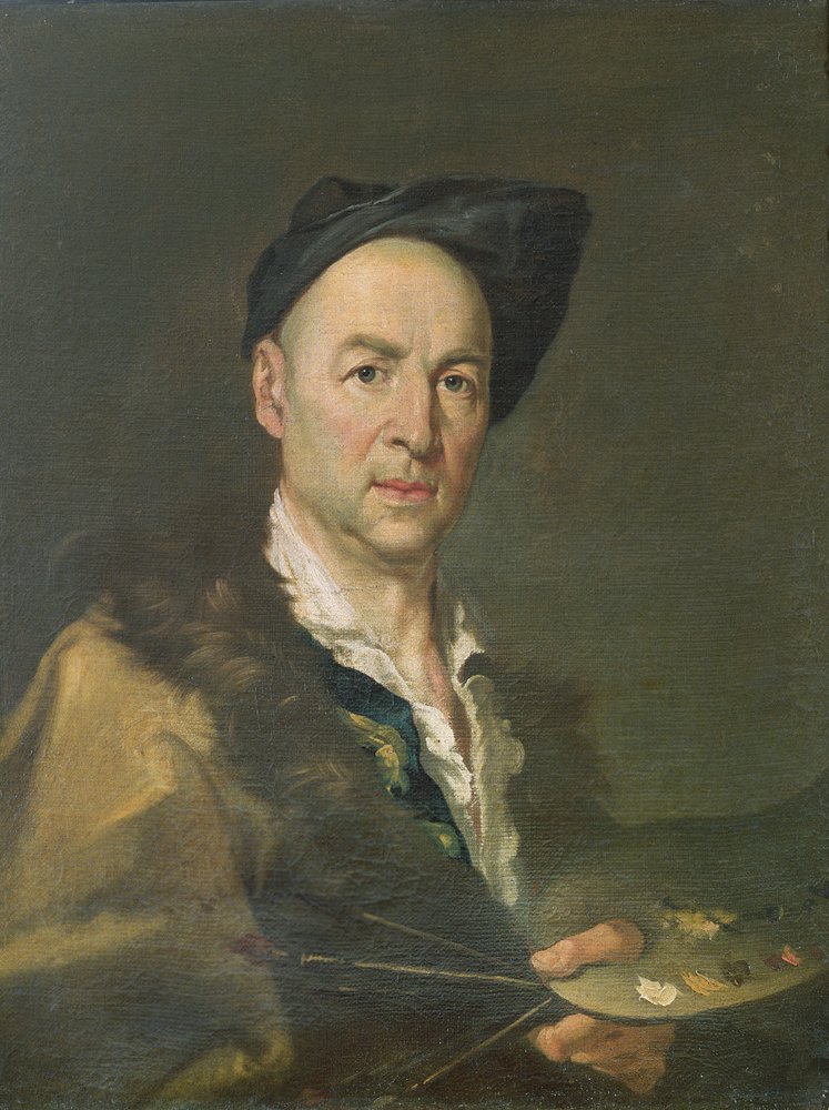 Retrato de un Pintor, 1745-1755 de Giacomo Ceruti