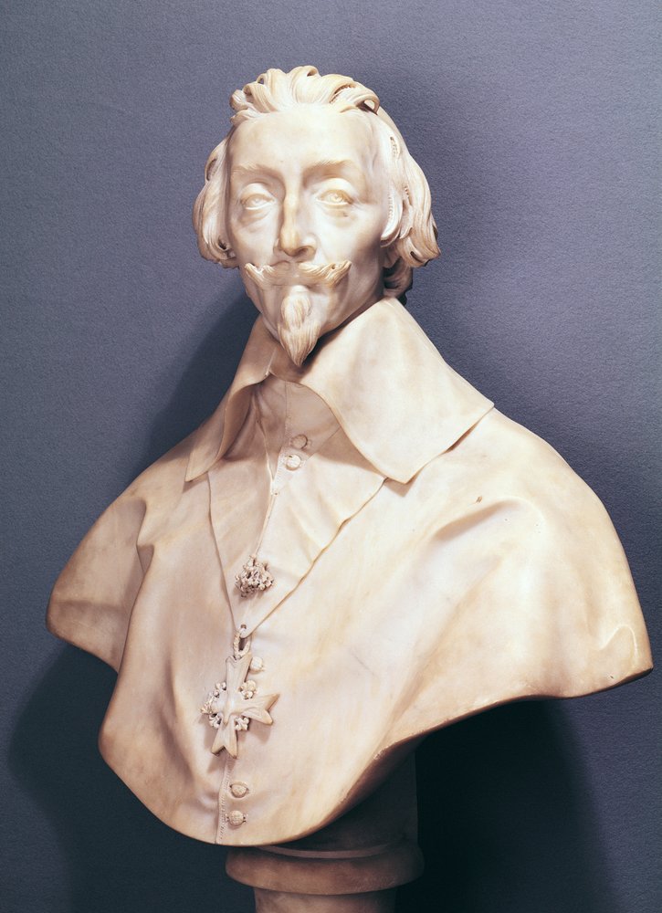 Busto del cardenal Richelieu (1585-1642), hacia 1642 de Gian Lorenzo Bernini