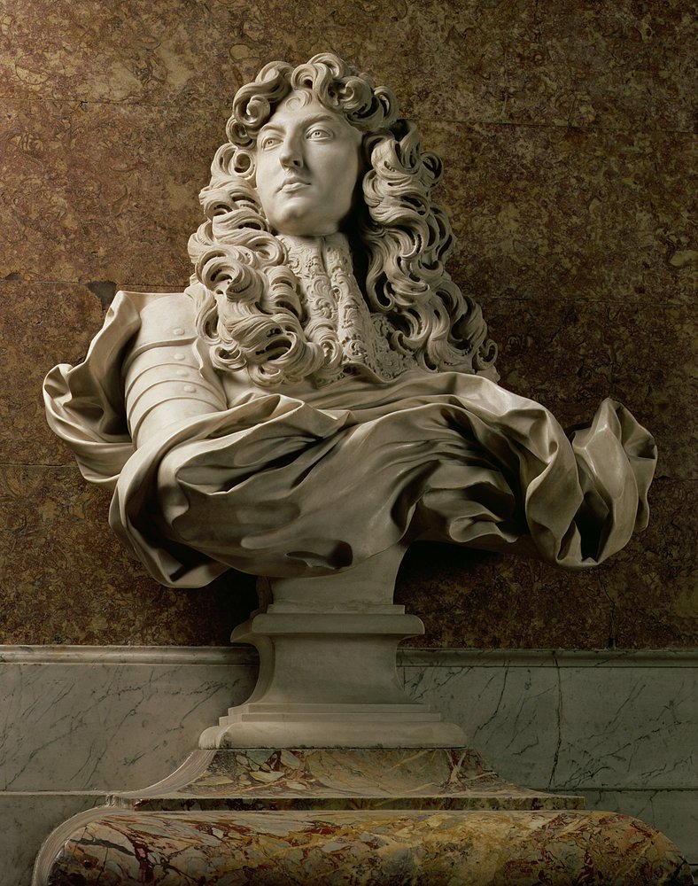 Busto retrato de Luis XIV (1638-1715), 1665 de Gian Lorenzo Bernini