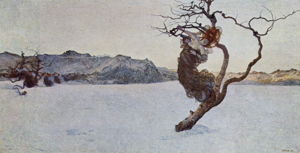 Las malas madres de Giovanni Segantini