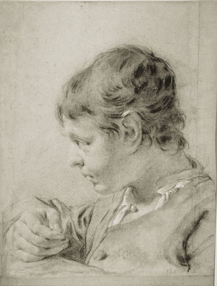 Retrato de un niño de Giovanni Battista Piazzetta