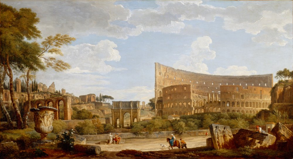 Vista del Coliseo de Giovanni Paolo Pannini