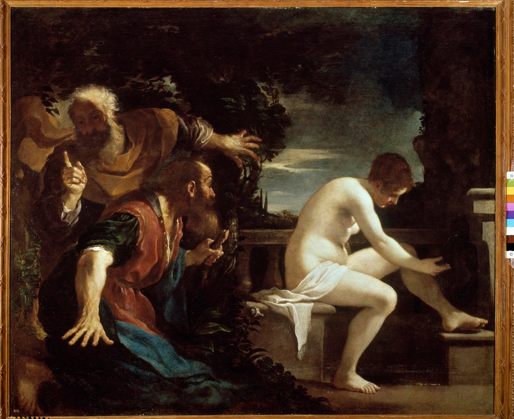 Susana y los ancianos de Guercino