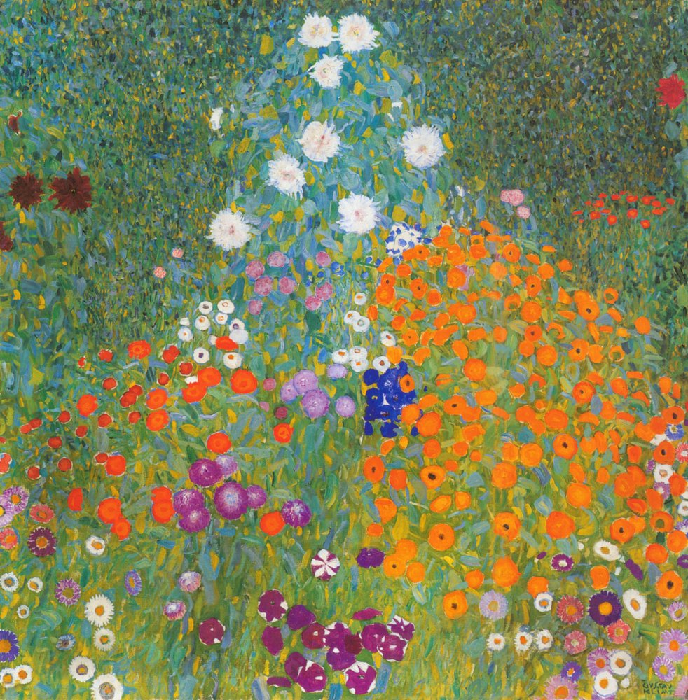 Jardín campesino de Gustav Klimt